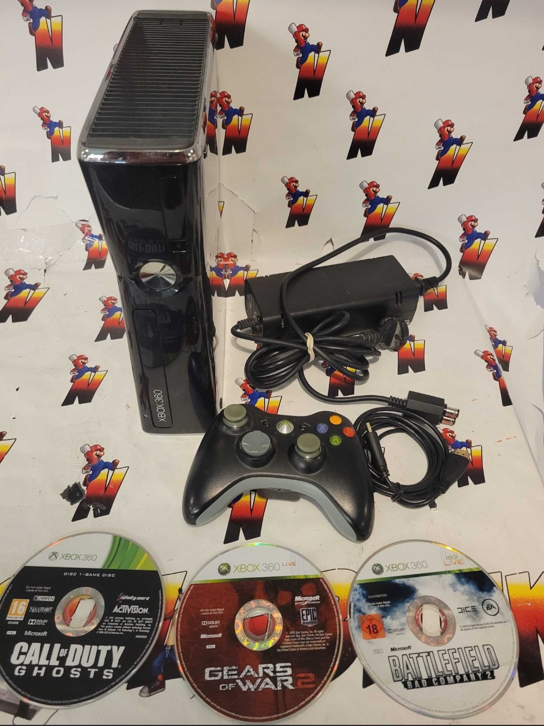 Xbox 360 kinect 4 kontroller spel