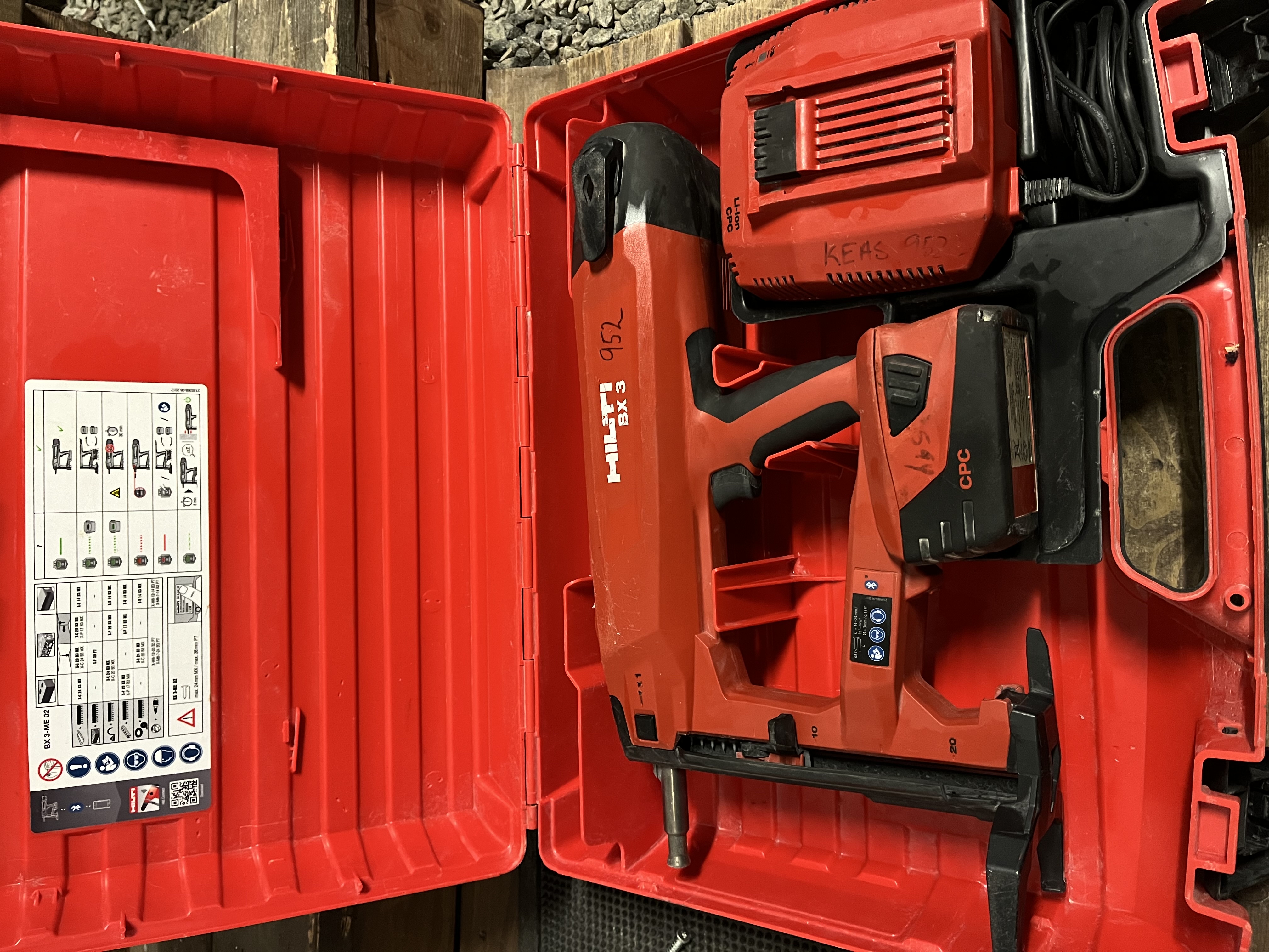 Boltepistol hilti bx3