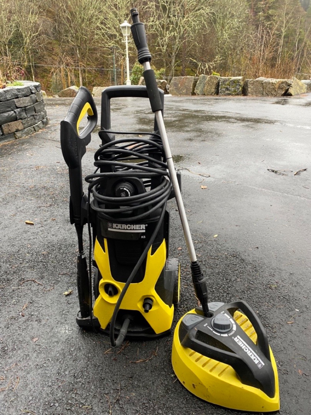 Kärcher k5 høytrykksspyler med terrassevasker