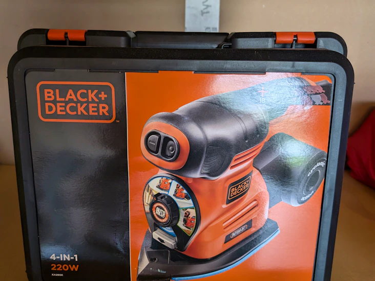 Slipemaskin black & decker 4-in1 multisander