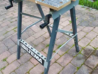 Sammenleggbar Arbeidsbenk Biltema () Sammenleggbar Arbeidsbenk Biltema