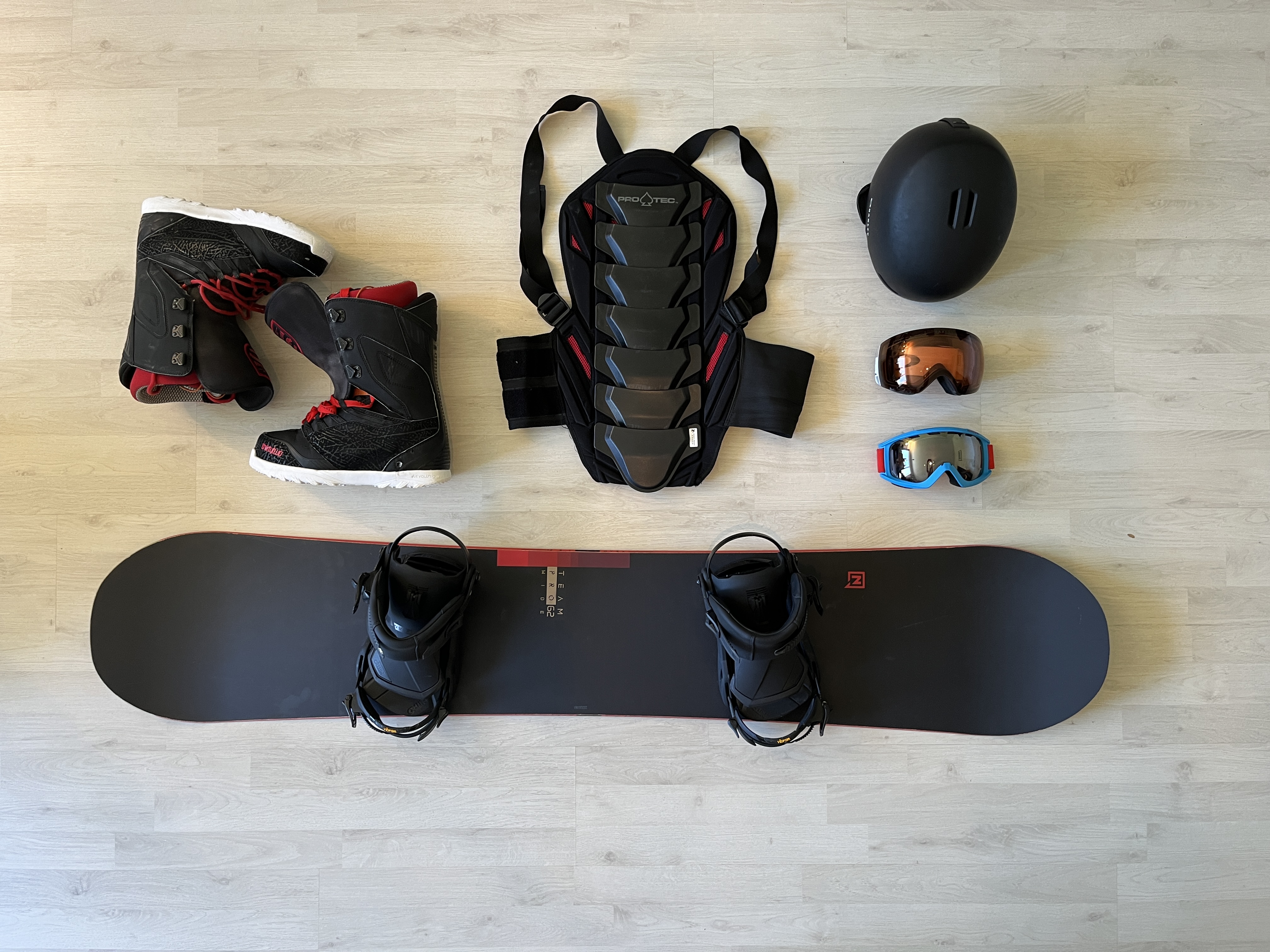 Snowboard-pakke (162w nitro team pro)