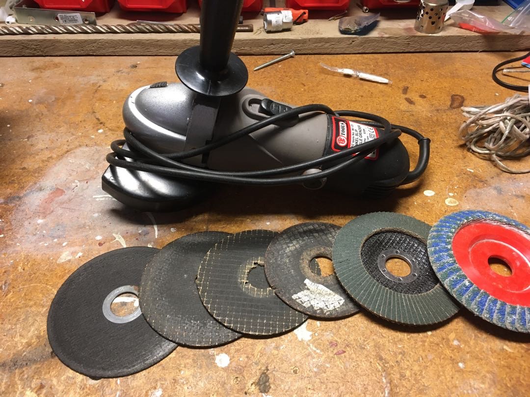 Enkel liten vinkelslip