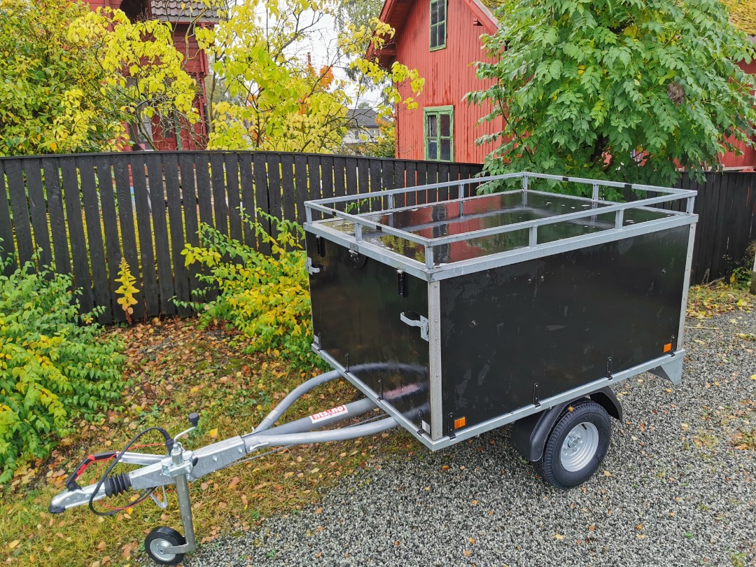 Tredal fritidshenger t-75-br (tempo 100 registrert)