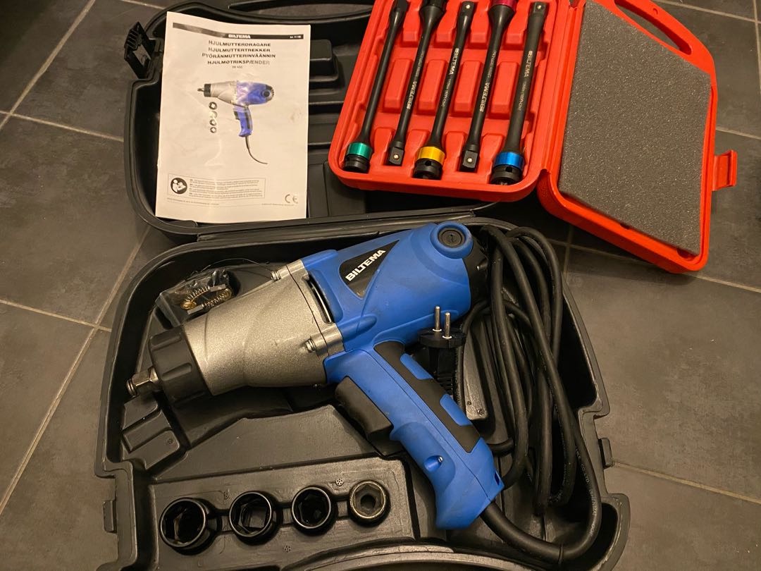 Mutterdragare med momentstavar