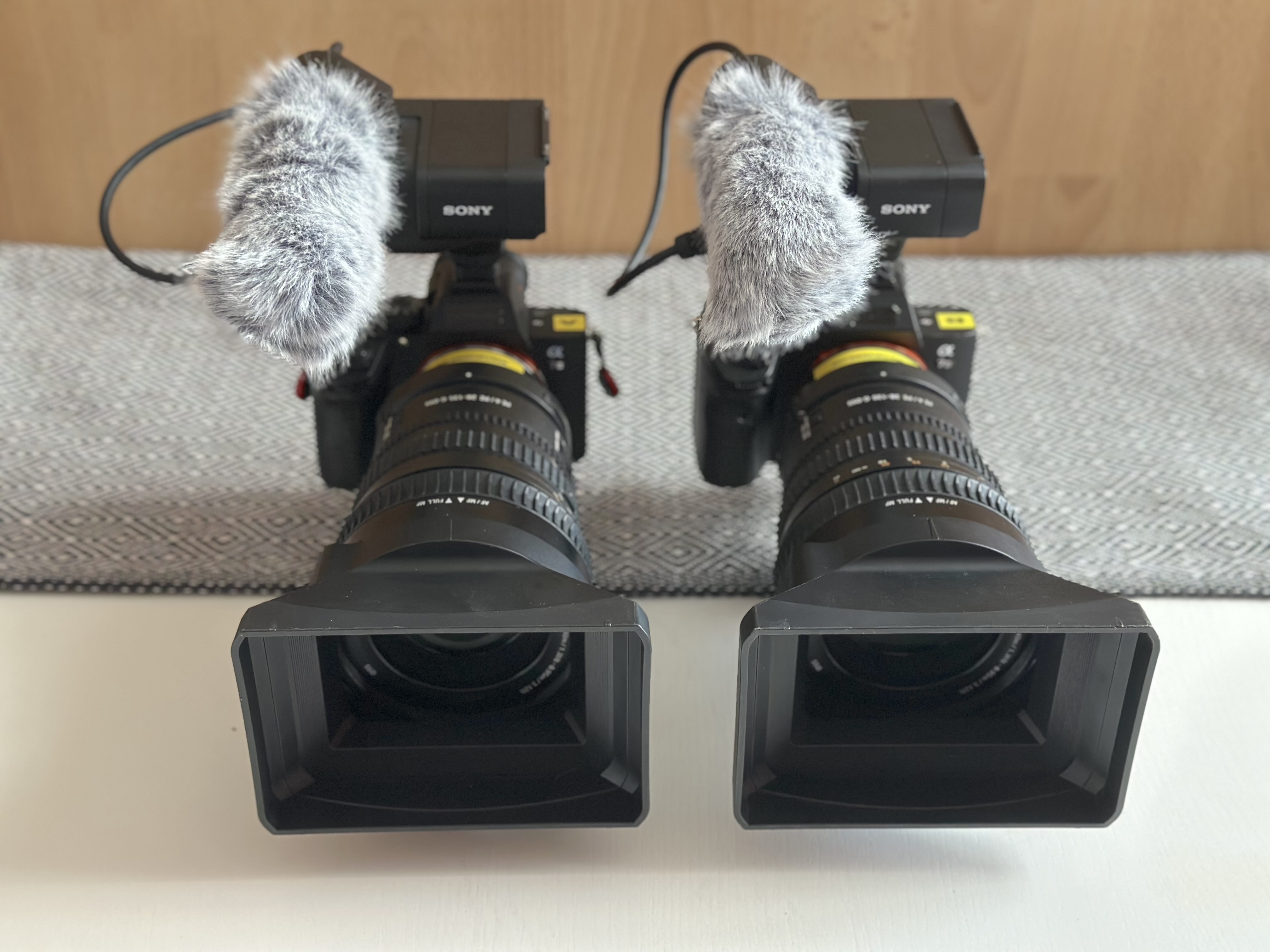 2x sony a7iii + pz 28-135 f4 g oss + k3m xlr (a73) run&gun