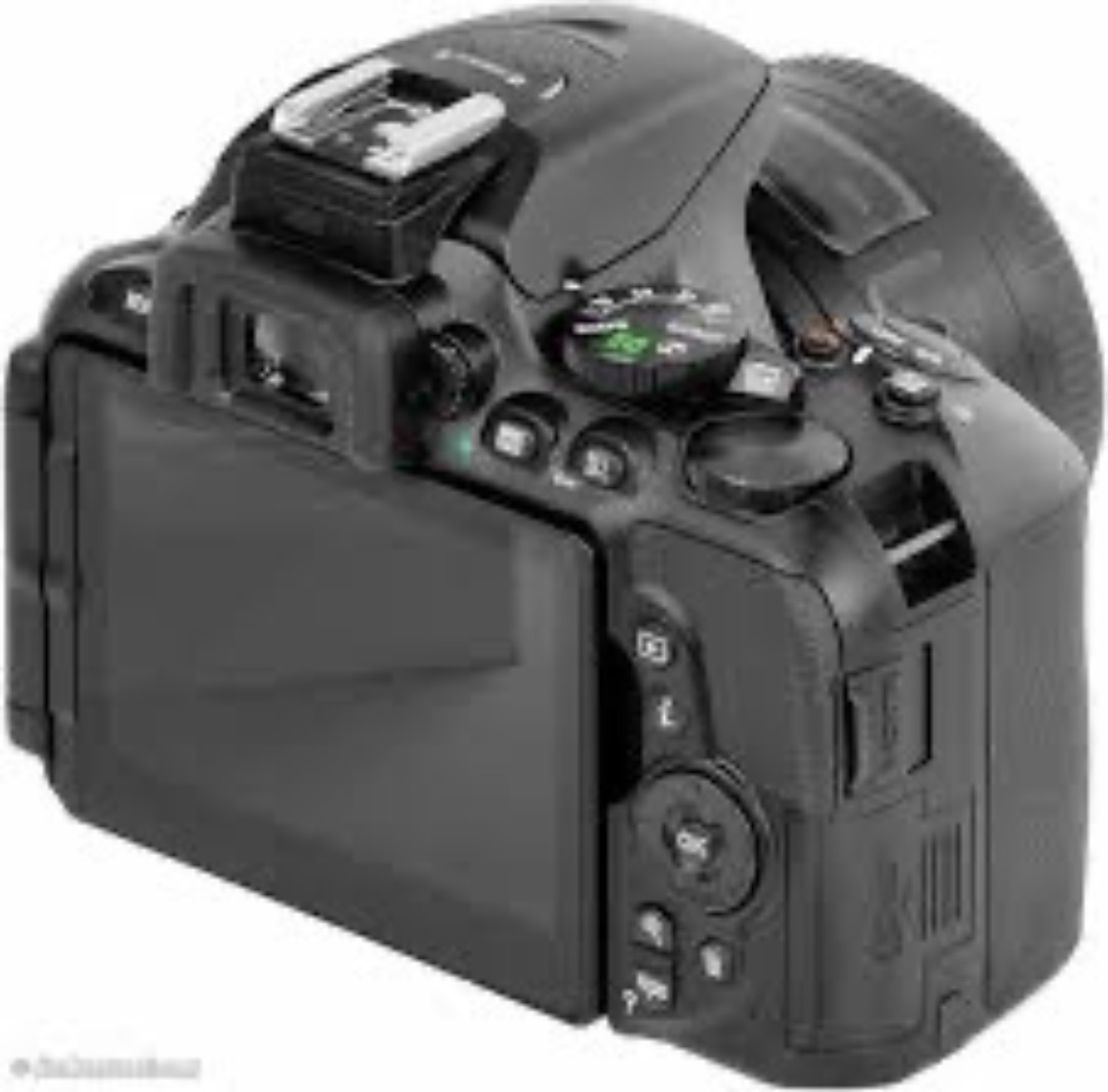 Nikon d5500 med 18-105mm linse 
