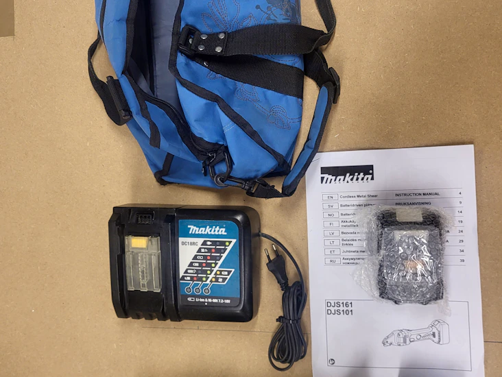 Makita djs161 elektrisk plåtsax