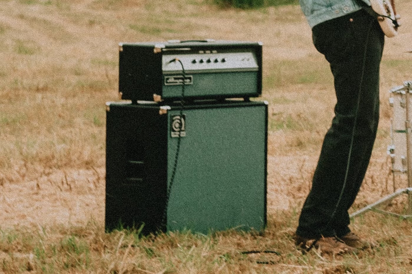 Ampeg v4b 100w head & matching 2x12 cab