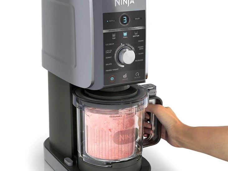 🍦 lei ninja creami deluxe m/4 beholdere – lag iskrem, gelato, sorbet & milkshake hjemme!