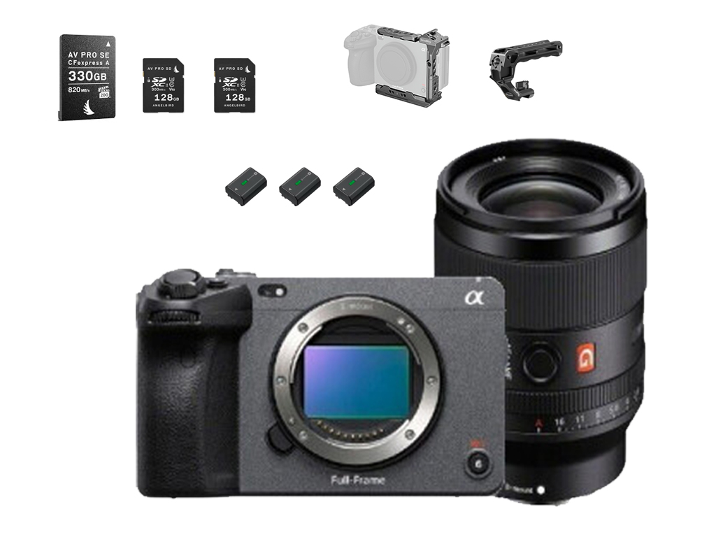 Sony fx3 cine camera + 24-70 mm 2.8 gm ii