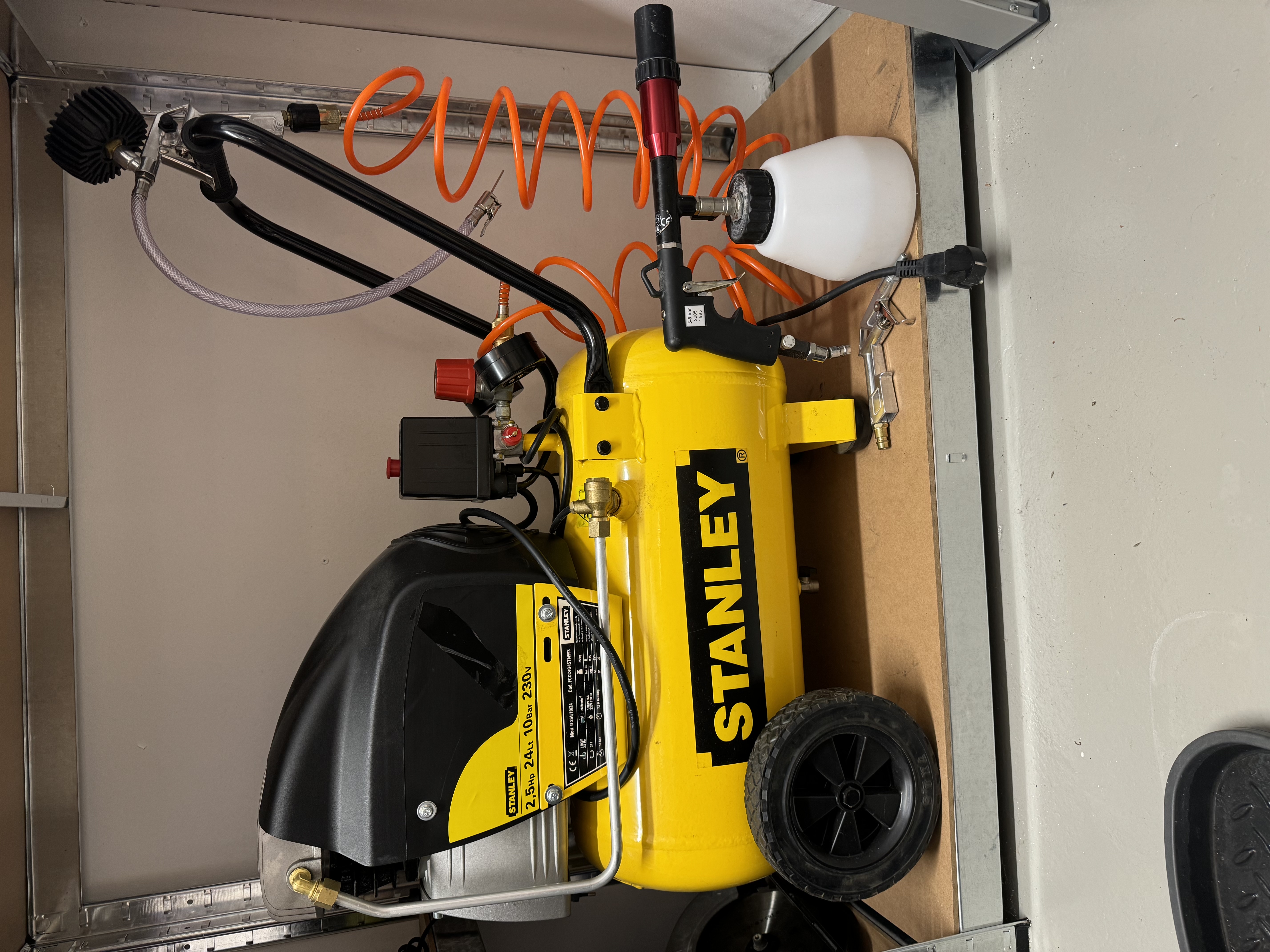 Kraftig kompressor 1800w