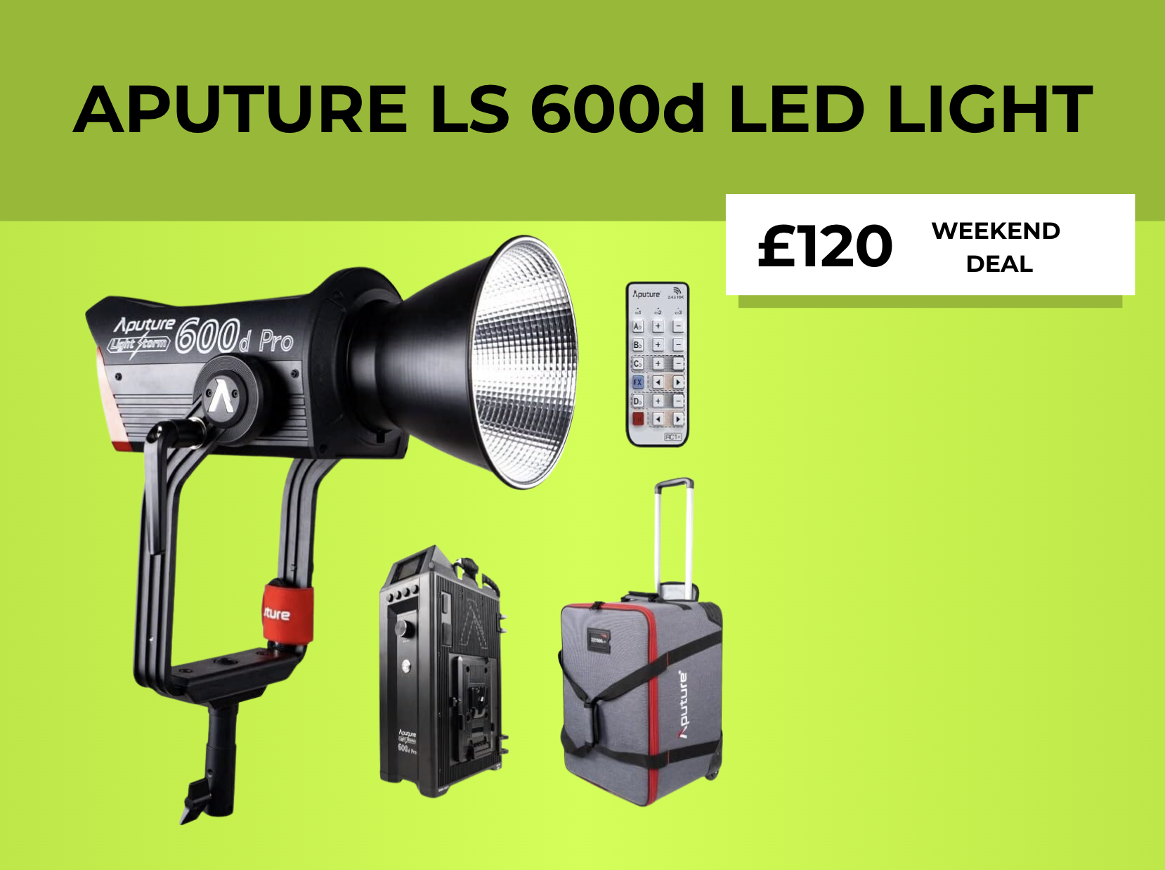 Aputure 600d led continuous light