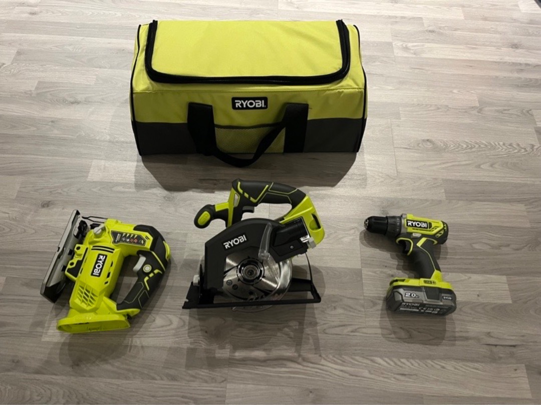Ryobi verktøysett