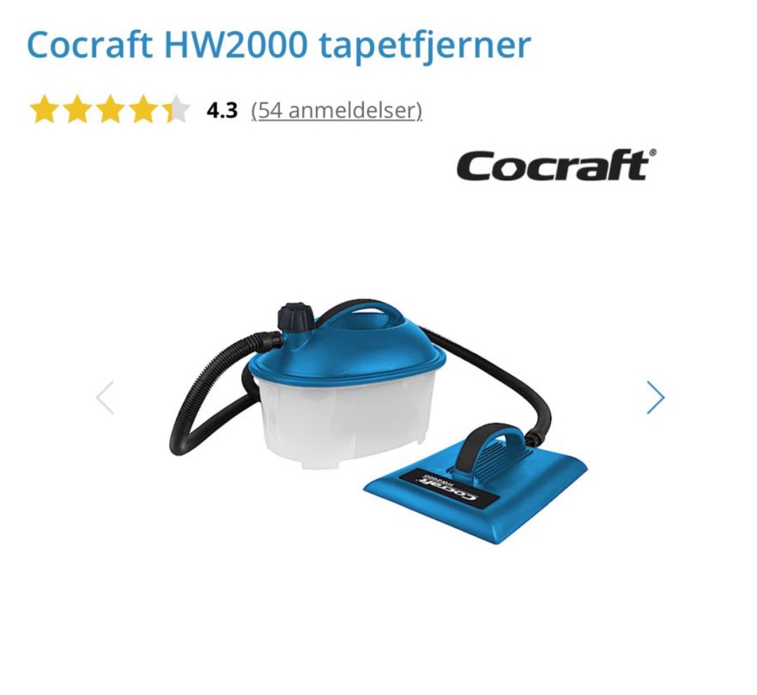 Cocraft tapetfjerner