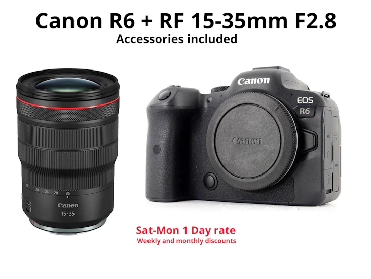 Canon r6 + rf 15-35mm f2.8