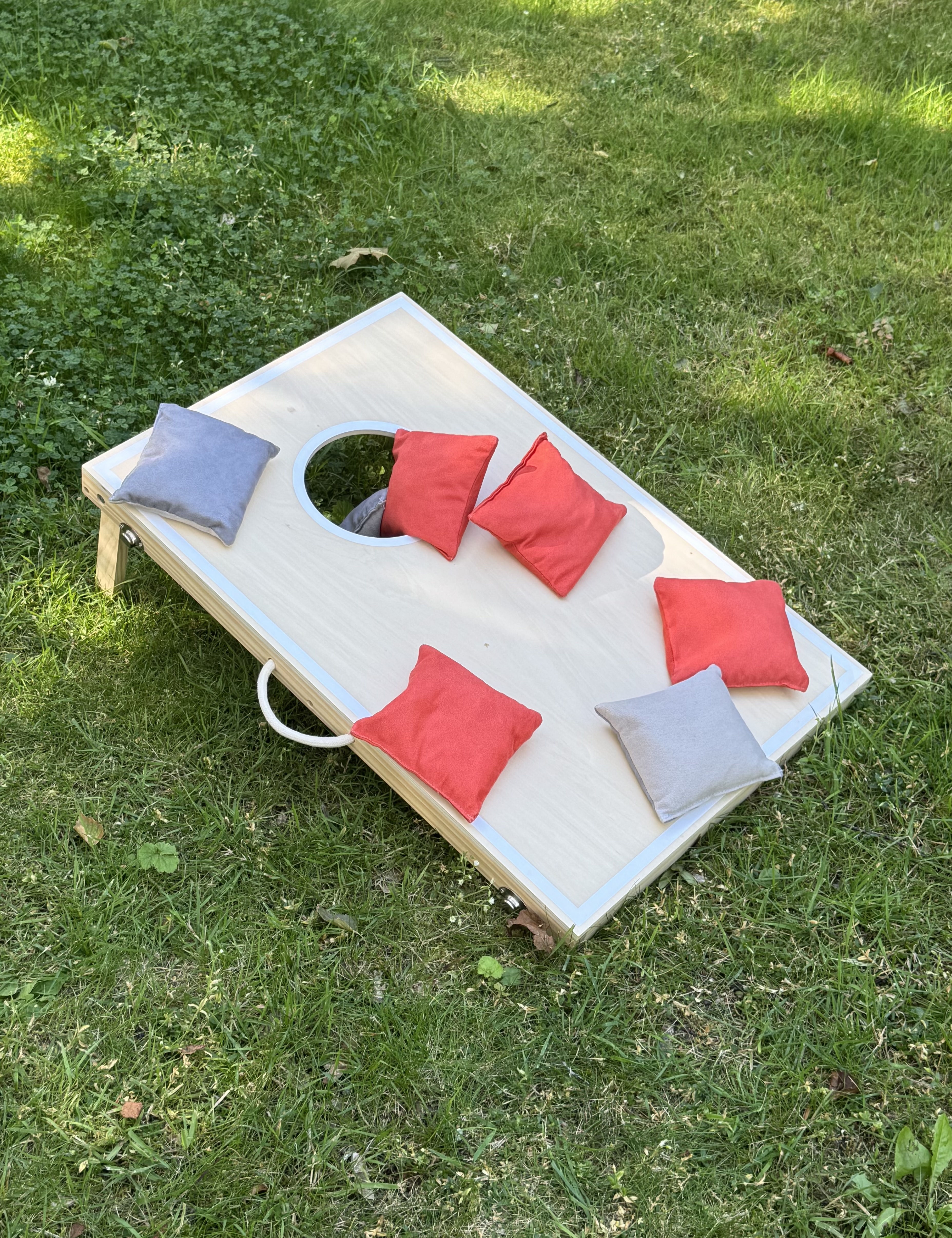 Trädgårdsspelet corn hole 