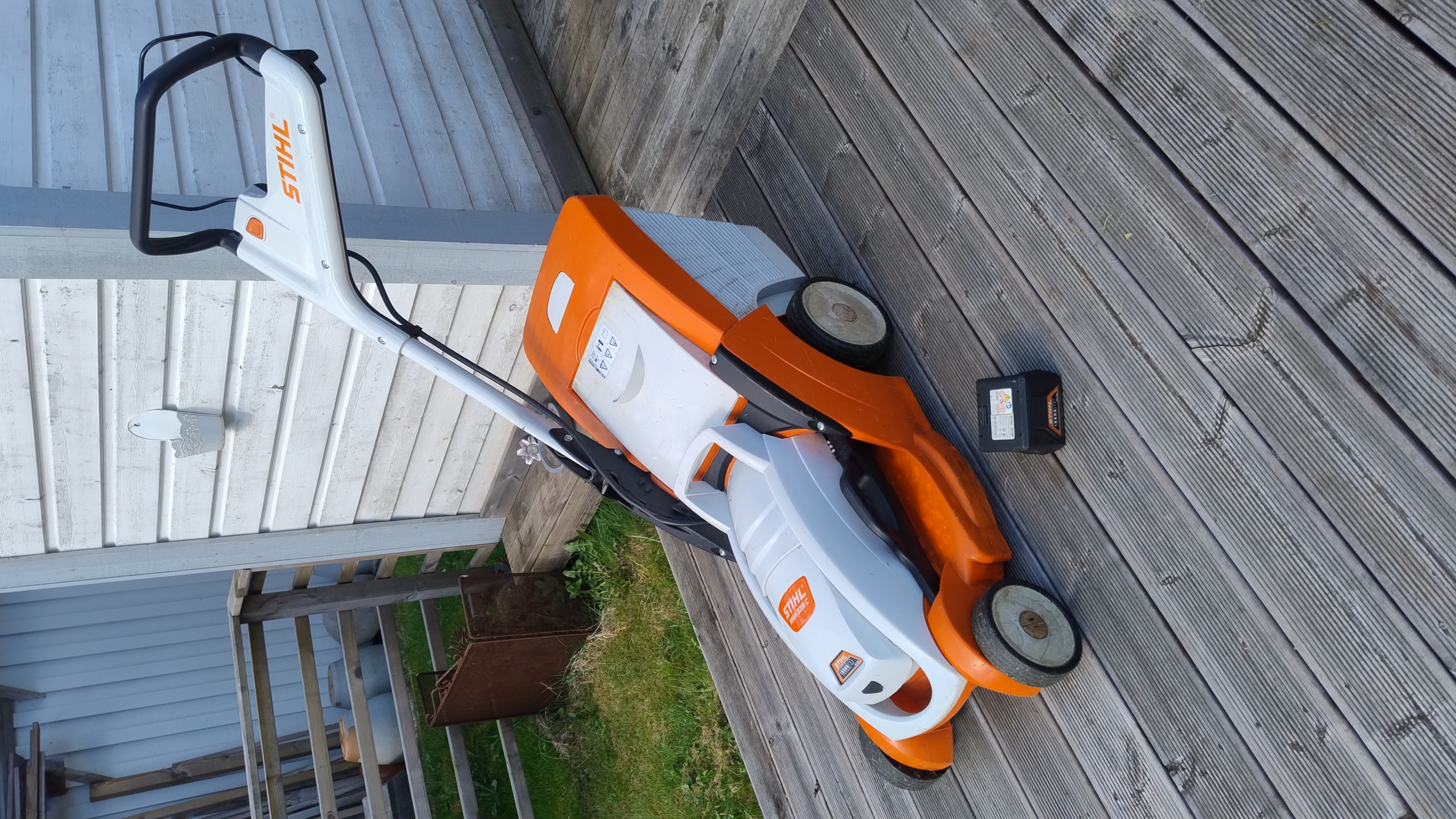 Stihl rma 339 c batteridriven gräsklippare inkl. batteri 🔋