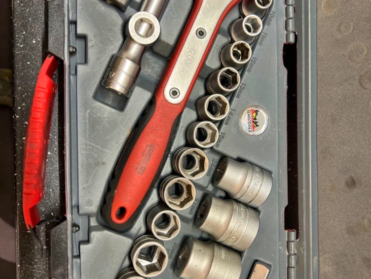 Hylsnyckelssats av bra kvalitet