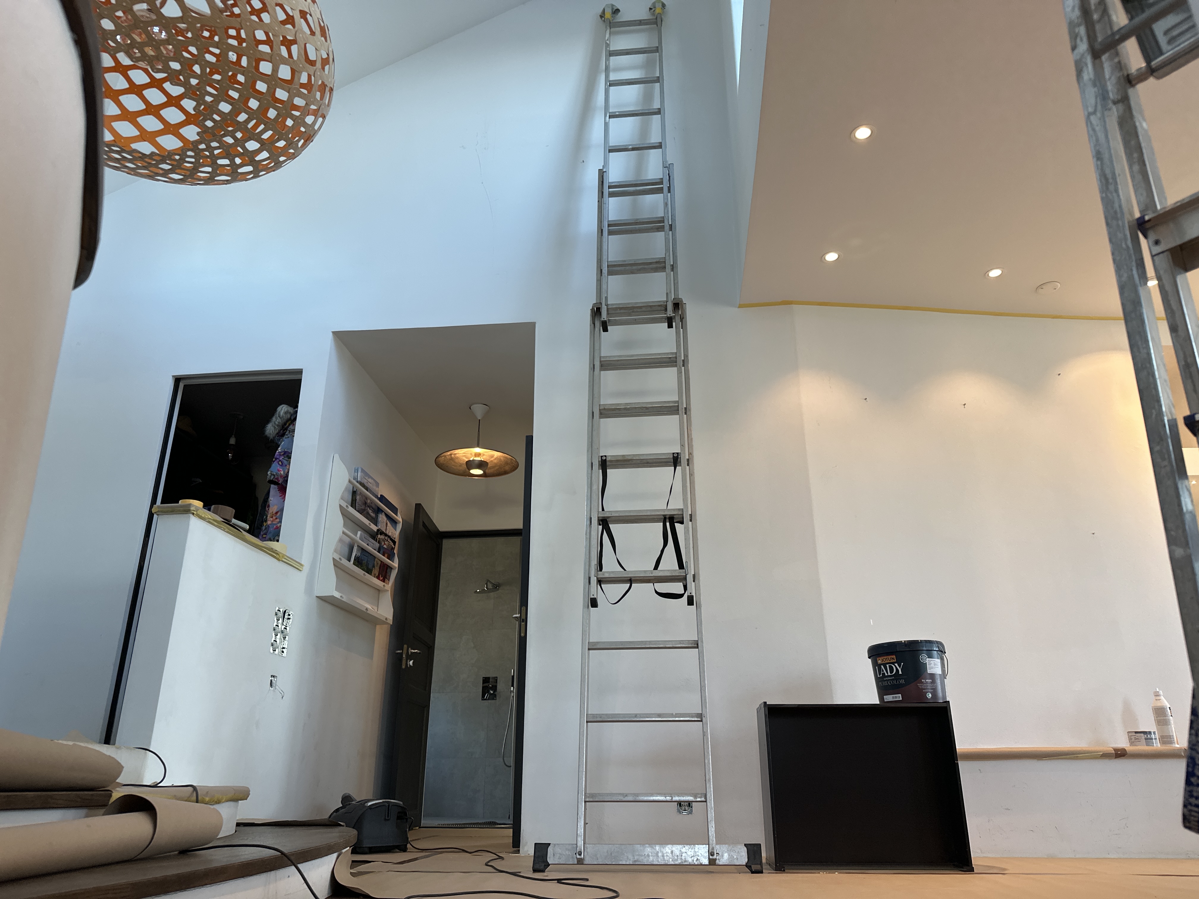 Kombinationsstege 3 delar, 6 meter