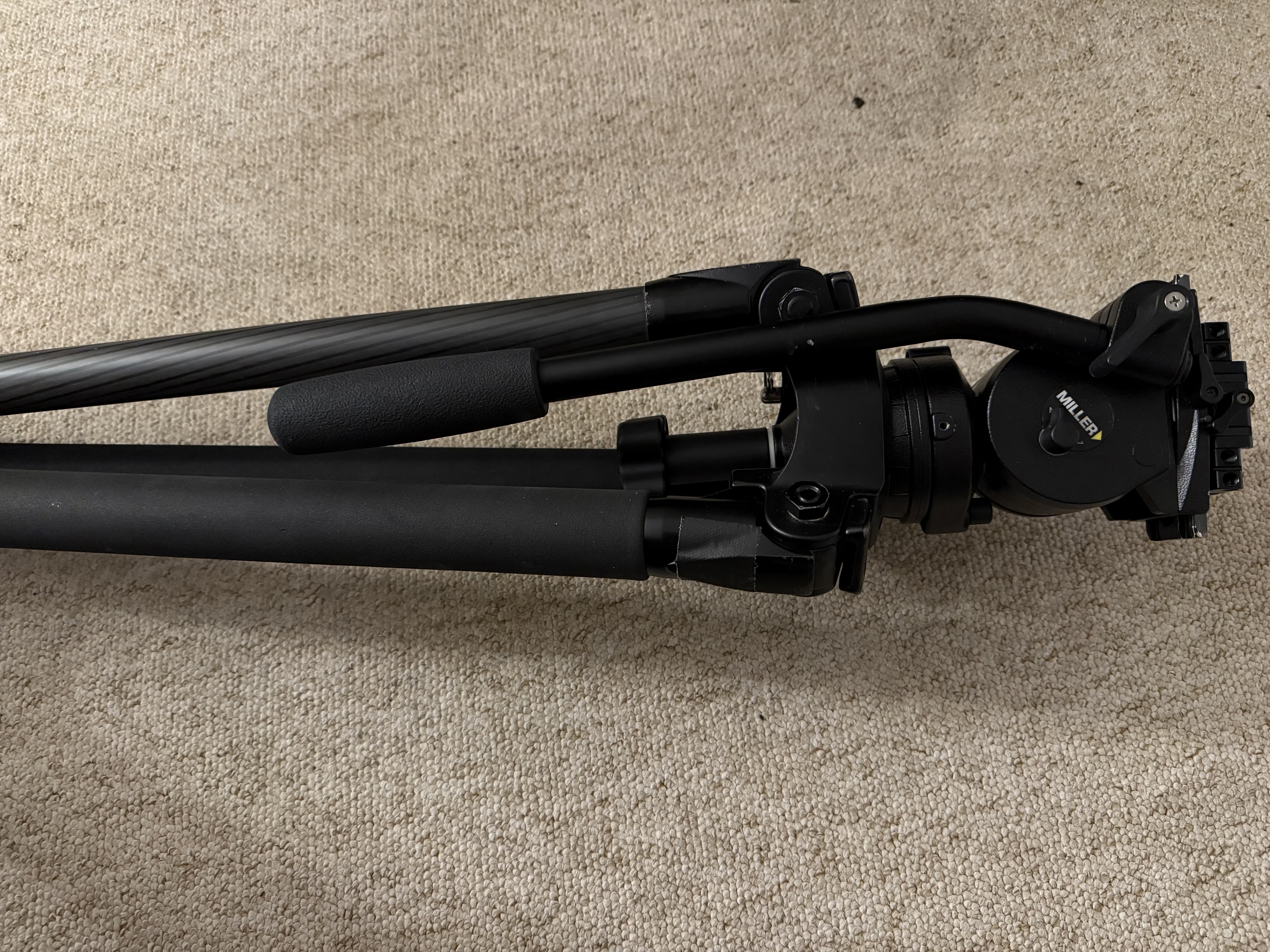 Miller air solo 75 2 stage alloy tripod (incl. vat)