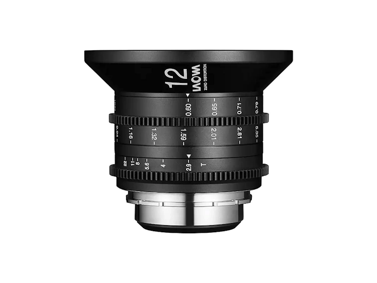 12mm laowa lens t2.9 zero-d cine (canon rf mount)