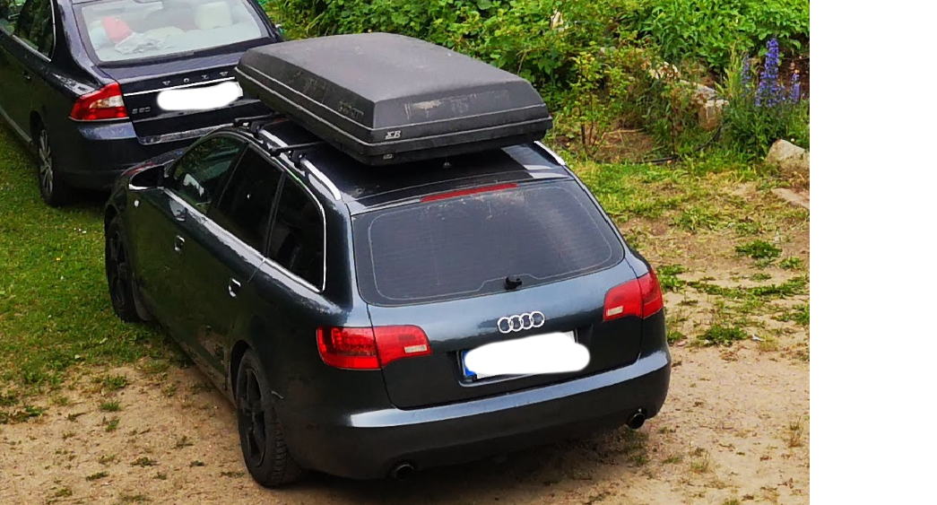 Takbox med eller utan räcken