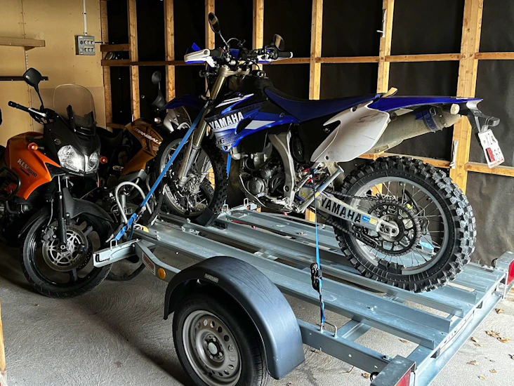 Mc-släp för 1-2 hojar