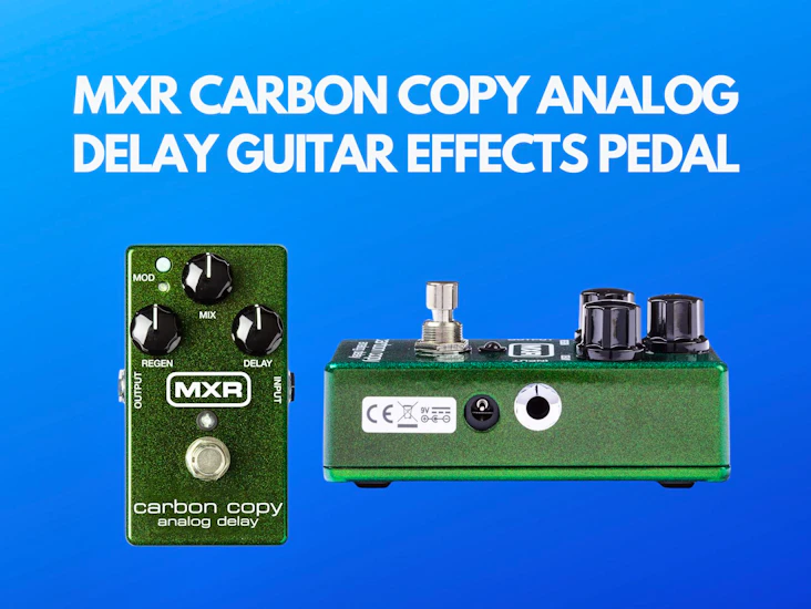 Mxr carbon copy analog delay guitar effects pedal