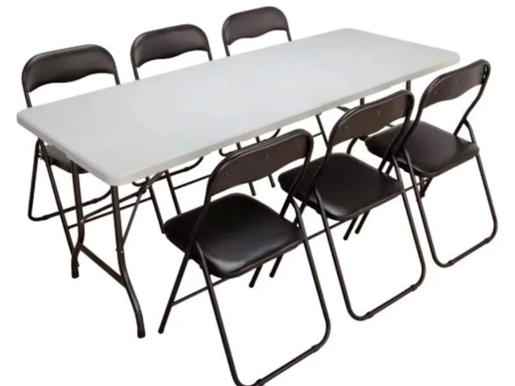 Paket med 8st bord och 48st stolar