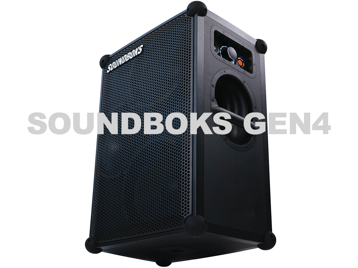 Soundboks 4 - bluetooth wireless performance portable battery powered pa speaker - for dj's, event's,  parties, w/ upgraded battery!