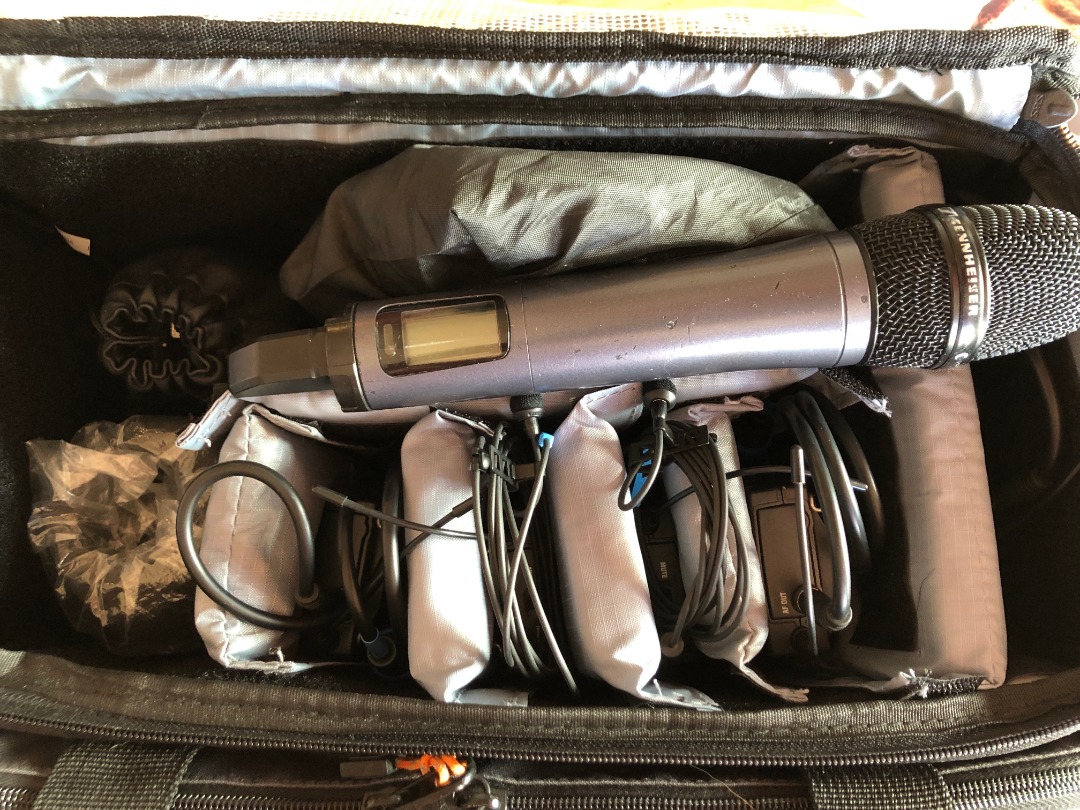 Trådlöst ljudkit - 3 myggor 1 handmik