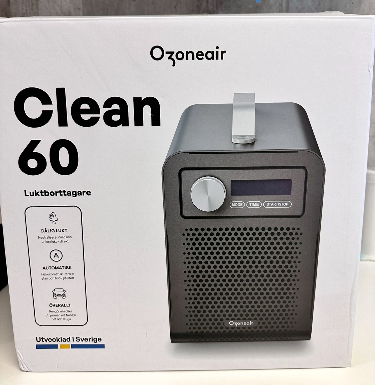 Ozoneair/ozongenerator