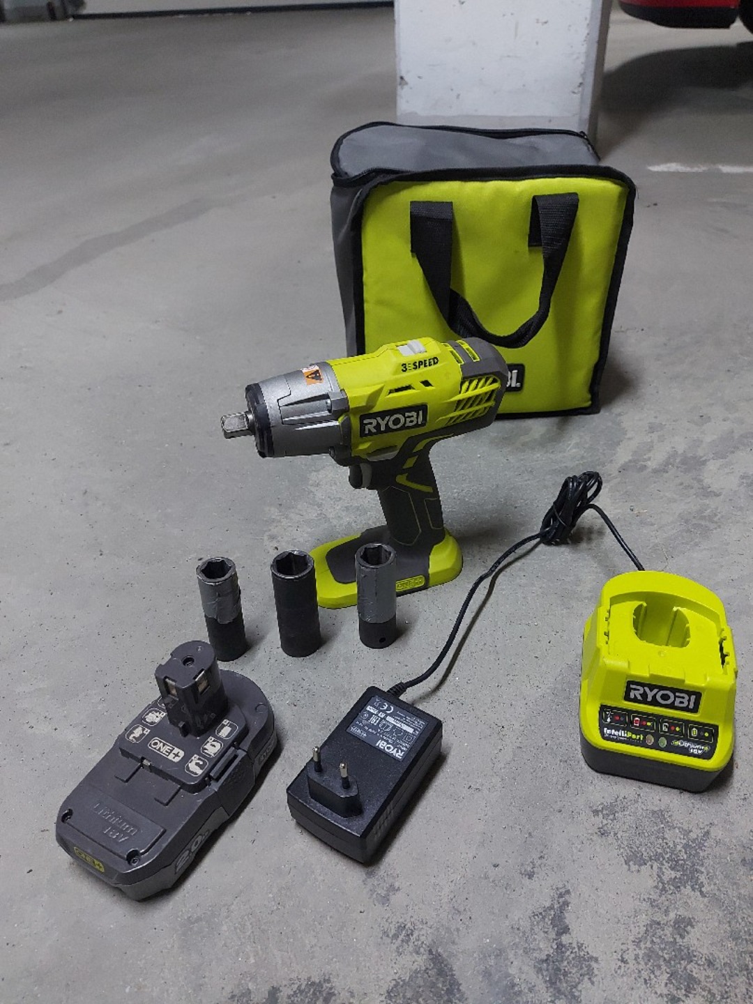 Batteridrevet muttertrekker