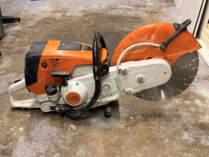 Stihl ts700, 400mm motorkap