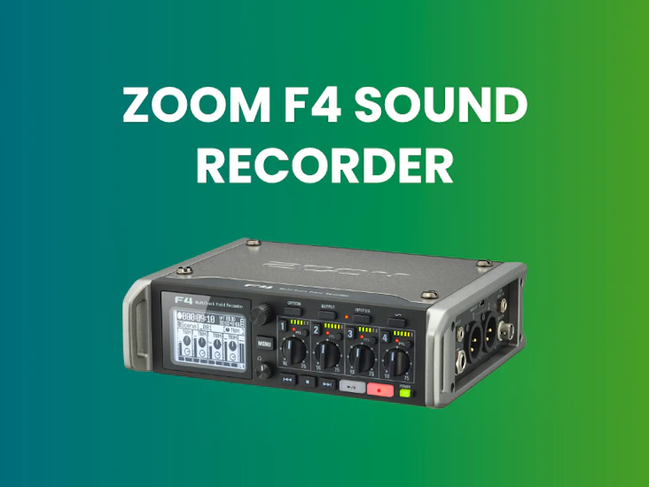 Zoom f4 sound recorder