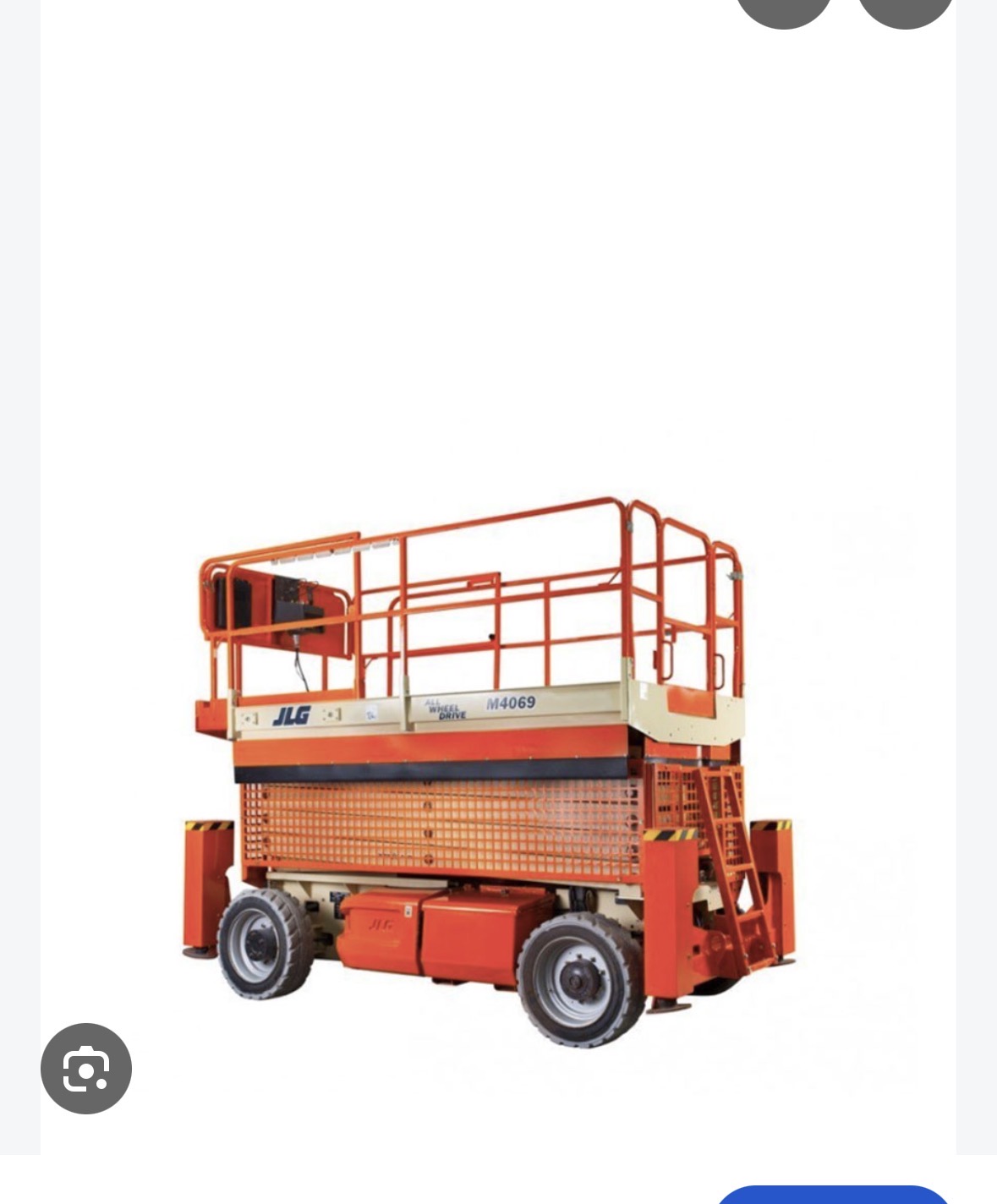 Saxlift jlg 4x4 