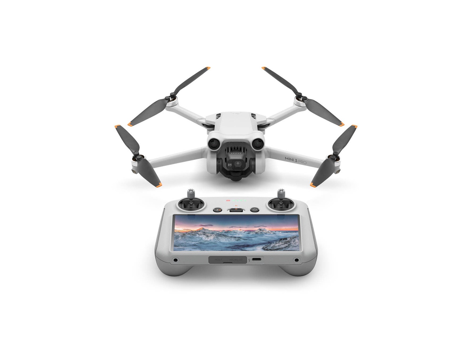 Dji mini 3 pro med smart controller och nd-filter