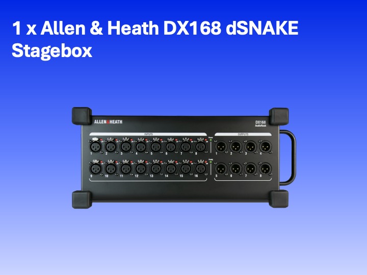 Allen & heath dx168 dsnake stagebox (single)