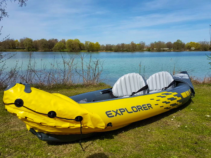 Strøken intex explorer k2 til leie