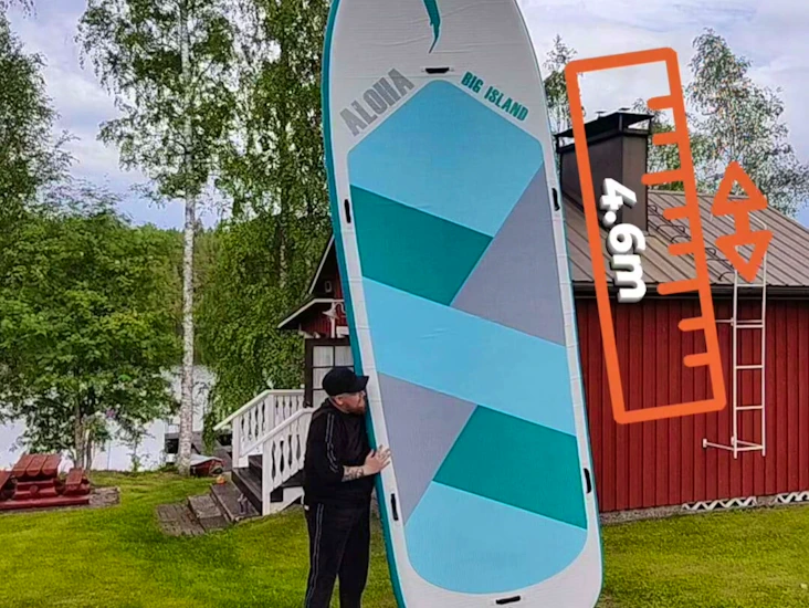 Jätti sup-lauta / iso sup-lauta tampere