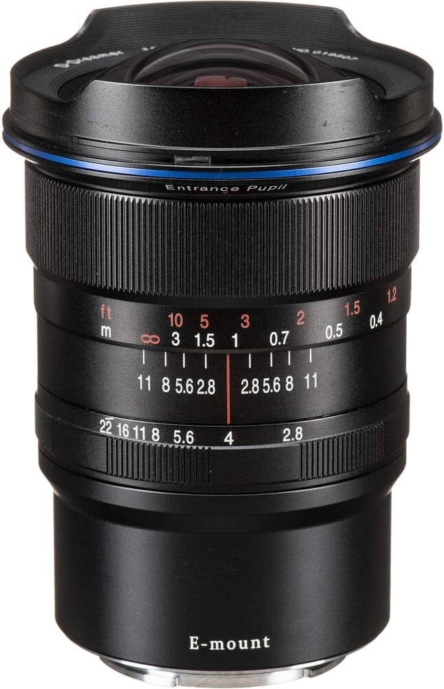 Laowa 12mm f2.8 zero-d lens for sony e