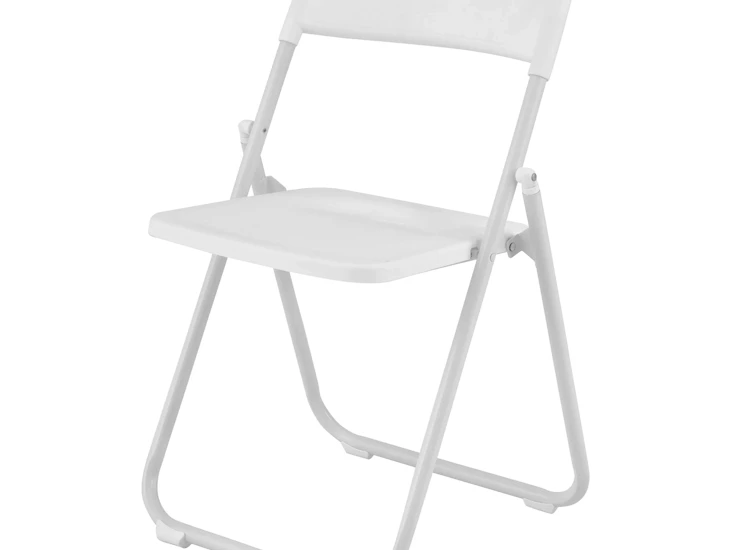 6 st vita klappstolar
