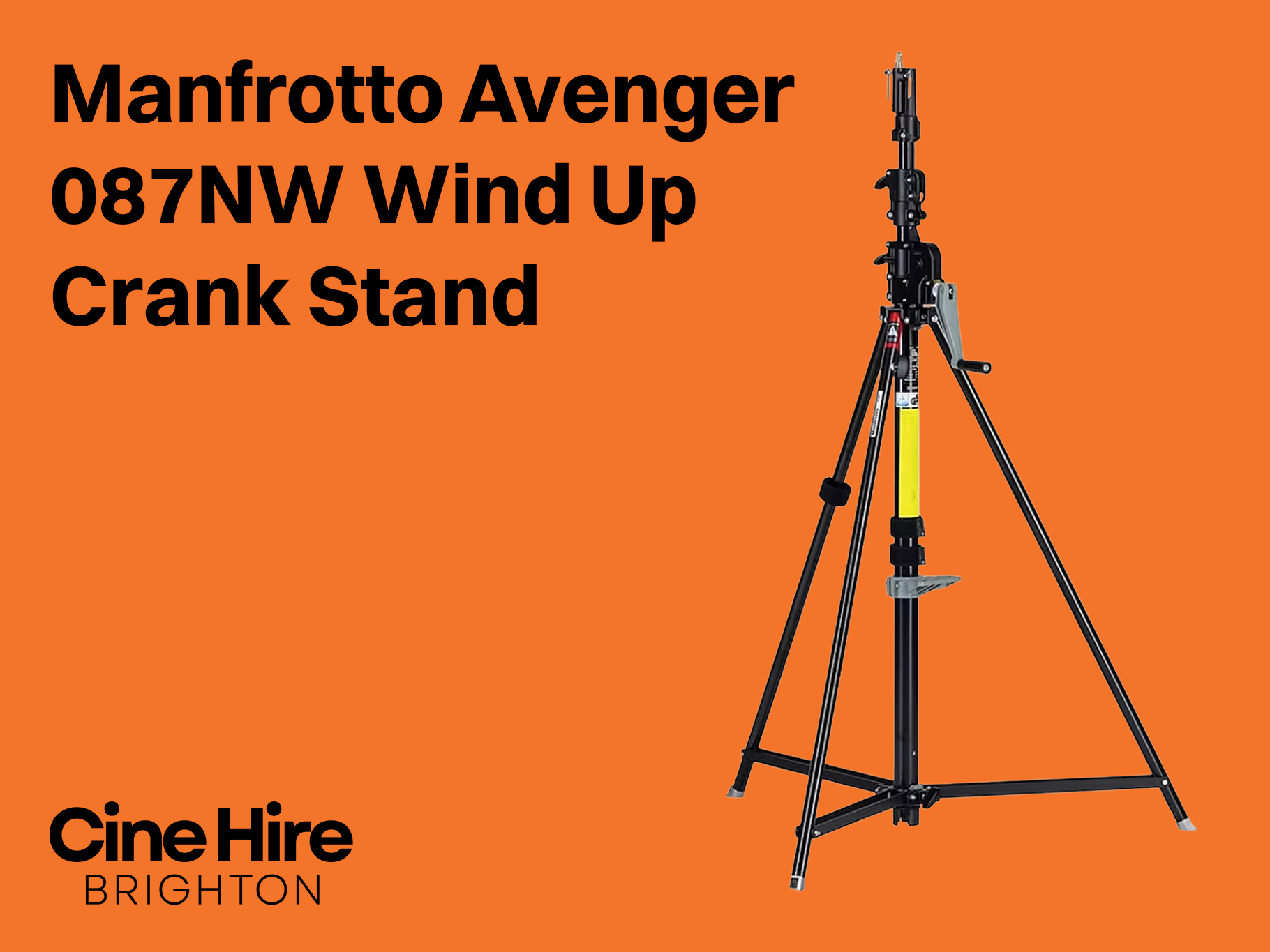 Manfrotto avenger 087nw wind up crank stand