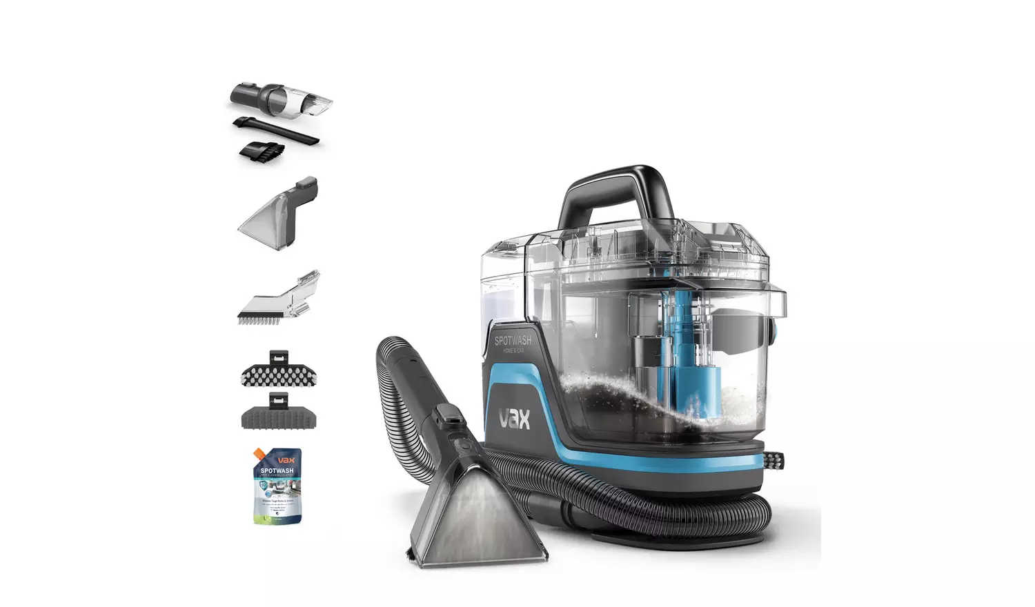 Vax spotwash home and car carpet and upholstery cleaner