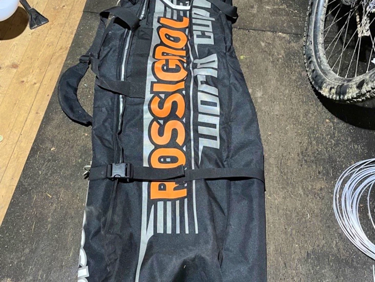 Stor skibag med hjul