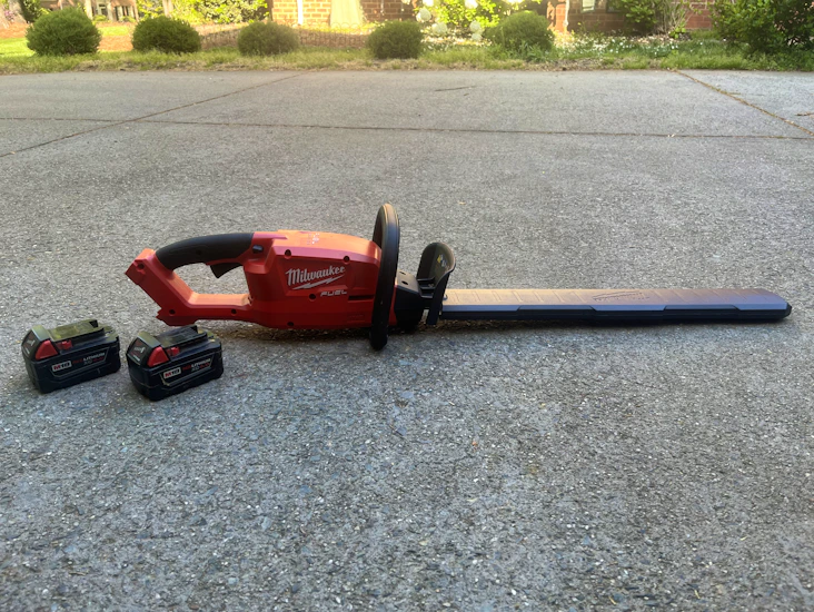Milwaukee 24” hedge trimmer
