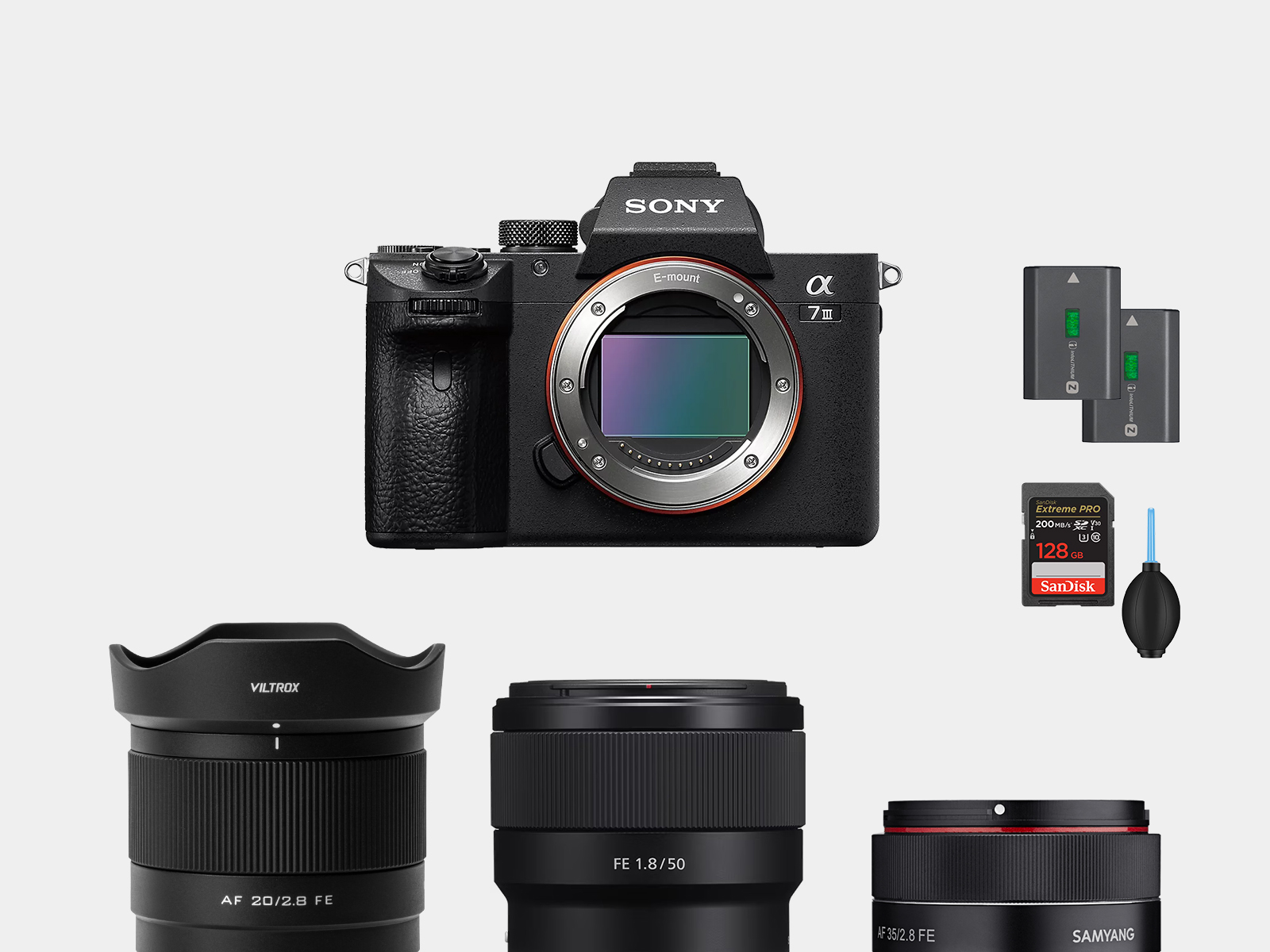 Sony a7iii + lens kit