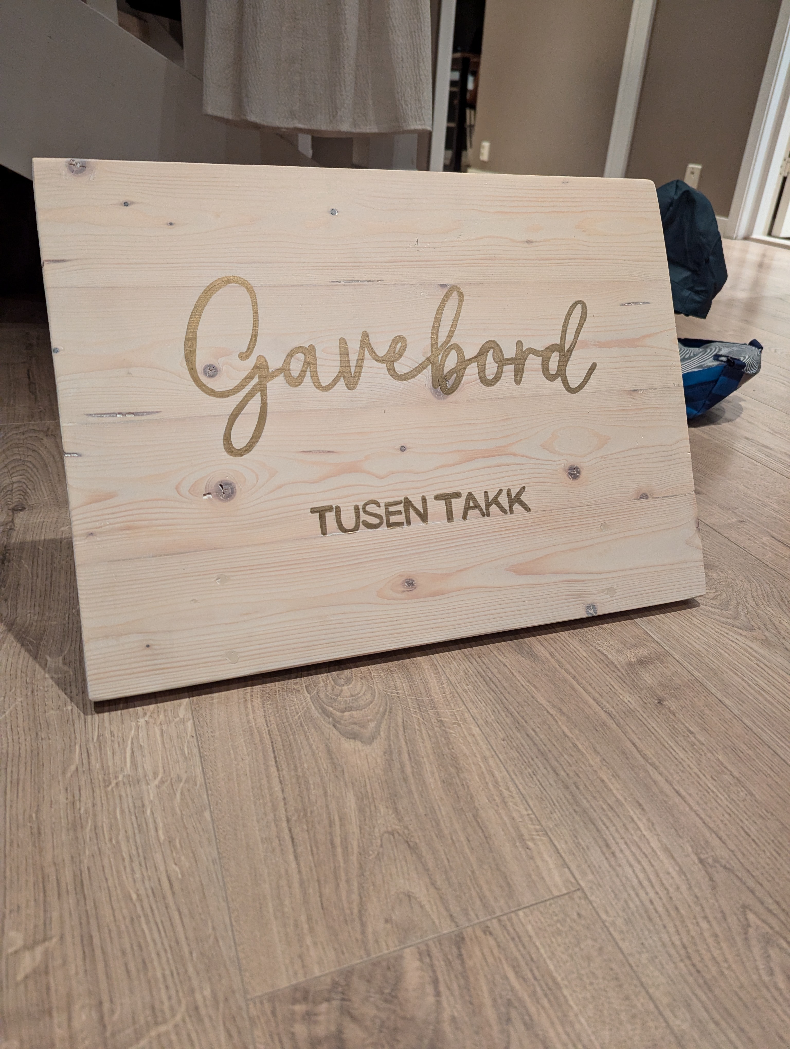 Gavebord-skilt 