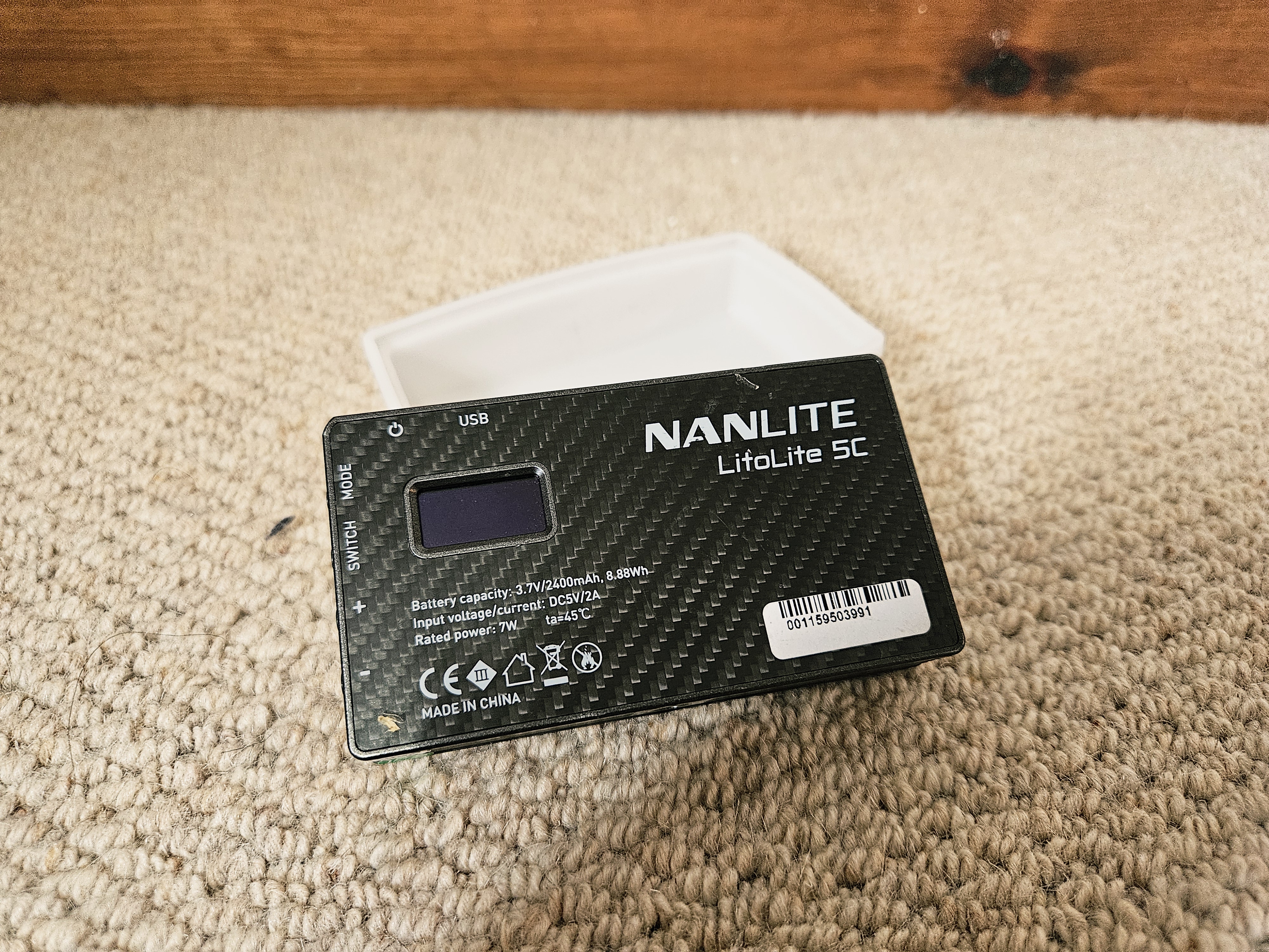 Nanlite litolite 5c - led pocket light
